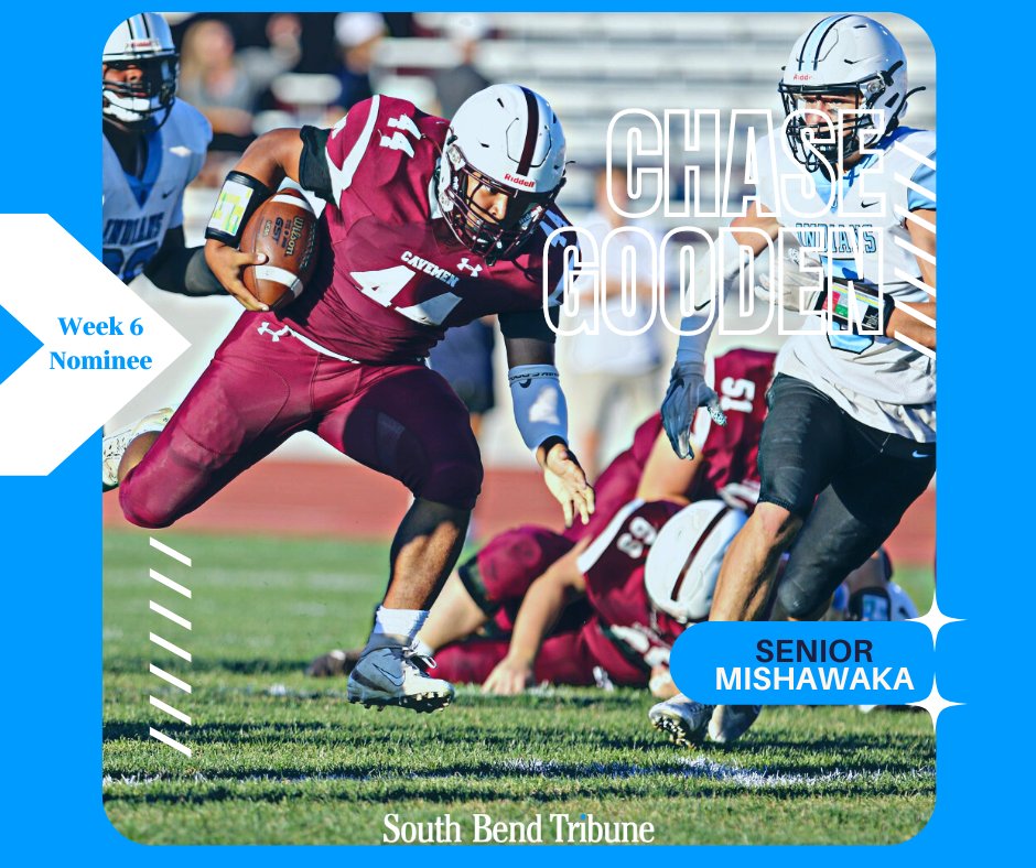 <a href="/gooden_chase/">chase gooden</a> of <a href="/cavemensports/">Mishawaka Athletics</a> &amp; <a href="/MishawakaNetwrk/">Mishawaka Network</a>