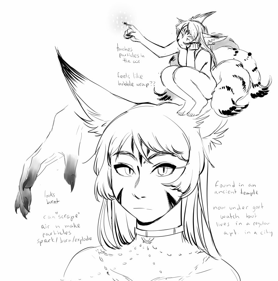 ancient foreverially unused oc ideas .... someday i would like to make a character walk around and talk to someone 