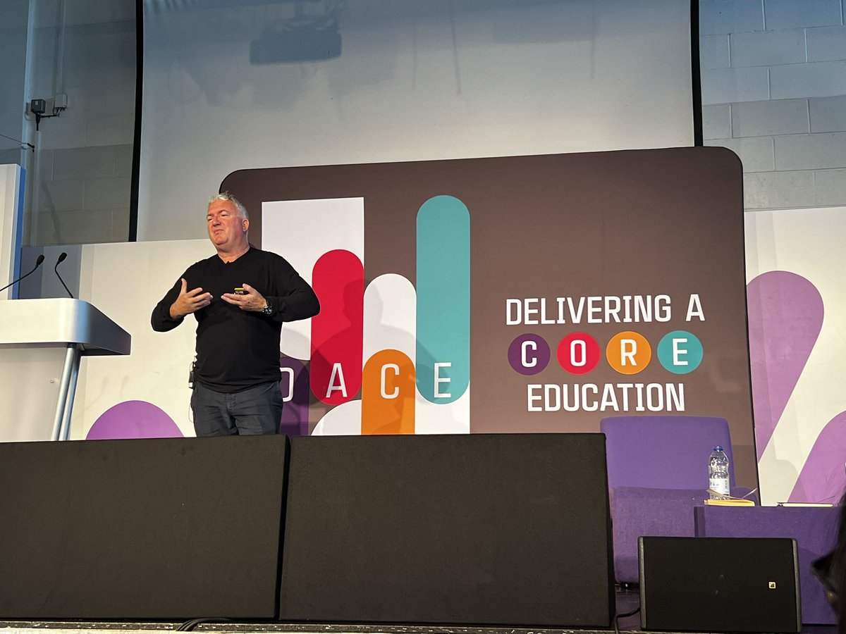 JoanneTyler19's tweet photo. Today we celebrated our 4th annual Delivering a CORE Education conference #DACE22 with a focus on Legacy. Adrian opened with the @COREeducate commitment to our CORE leaders of tomorrow programme supported by our keynote speaker James Kerr https://t.co/6w0BF7IMqv