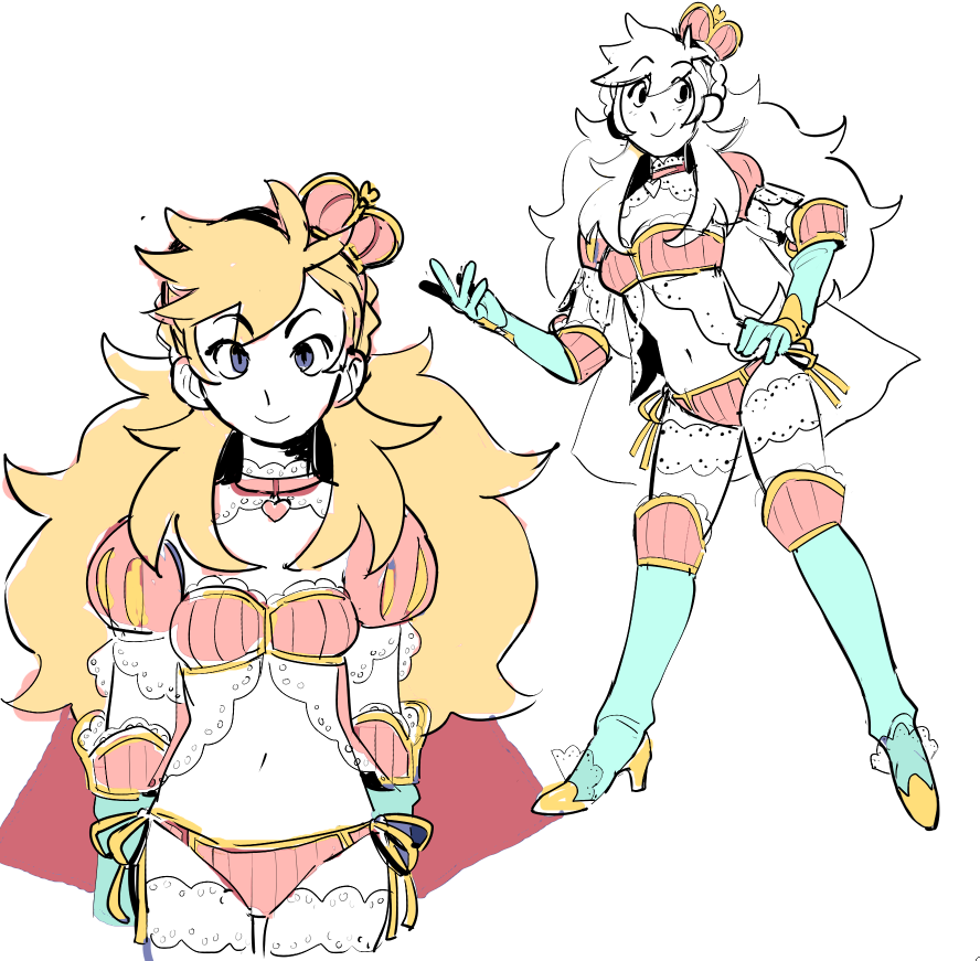 ancient foreverially unused oc ideas .... someday i would like to make a character walk around and talk to someone 