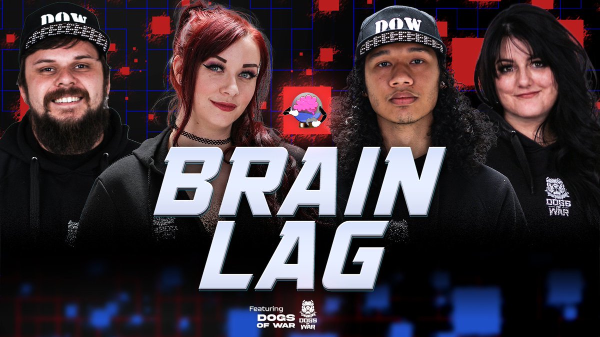 BrainlagShow's tweet photo. Introducing our second team, the first person family that is Dogs of War! 

@dowesportsza has grown together, and now you get to see them laugh together too. 

Season 1 airs this Friday, 30 September on @TelkomONE https://t.co/AYdgGgwApm