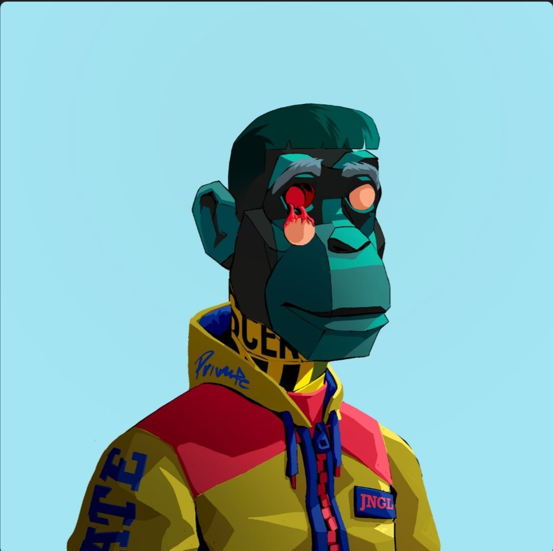 alex_kallis's tweet photo. @mundane_pi @Primatesnft Yep. Since mint! https://t.co/tvMVLR6fWT