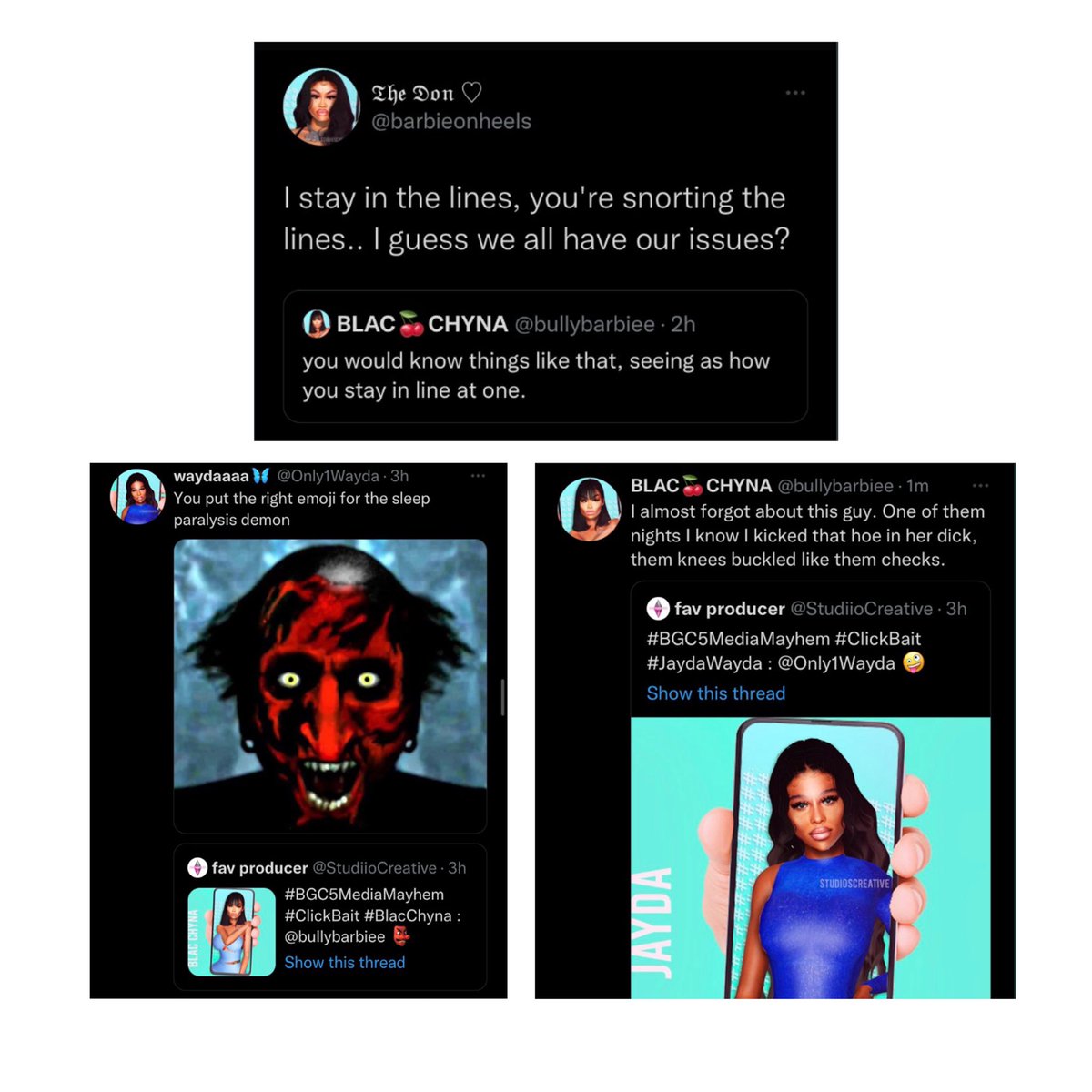 S3TEAINC's tweet photo. Hereโs some of the things weโve caught from the last few days๐คญ๐ #BGC5MediMayhem #StudiosCreative https://t.co/2hXOIfIWRh