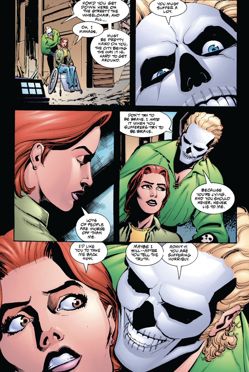 bestoforacle's tweet photo. “But I’m not suffering. You are.”

🖥 Azrael: Agent of the Bat (1994) #55 https://t.co/jYA3auf9V9