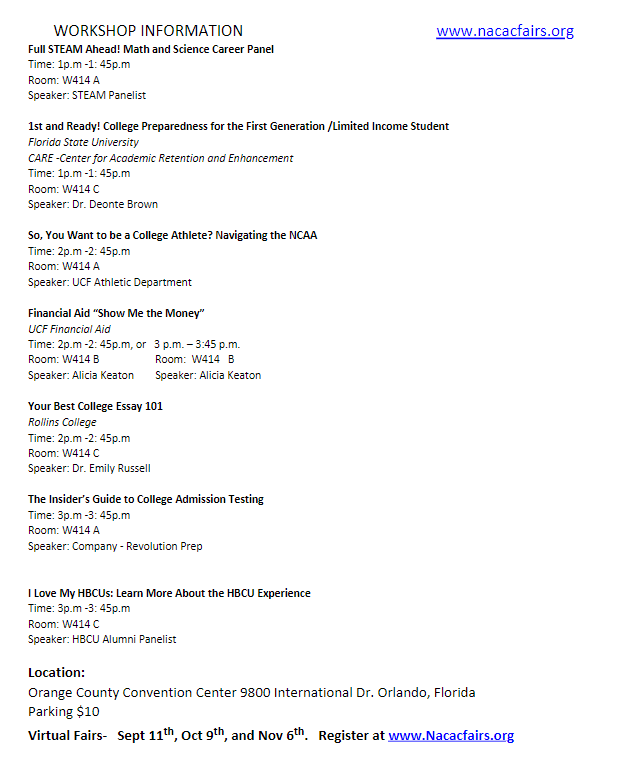 atlguidance's tweet photo. Check out these workshops through the National College Fairs websites.
https://t.co/oyRLjgjb9C https://t.co/dv2NjZSJeZ