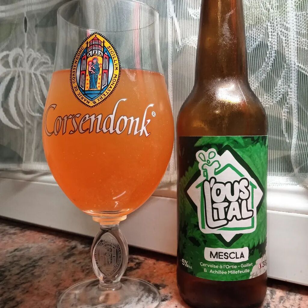 Gandalf81's tweet photo. On change avec une #mescal #cervoise à l'#ortie #gailletgratteron #achilleemillefeuille de la brasserie #LOustal
Une potion fort fruitée et florale avec de la profondeur
#thebeermatesnetwork #biere #beer #bier https://t.co/D2hh7qpYHi https://t.co/aCfsPotJmv