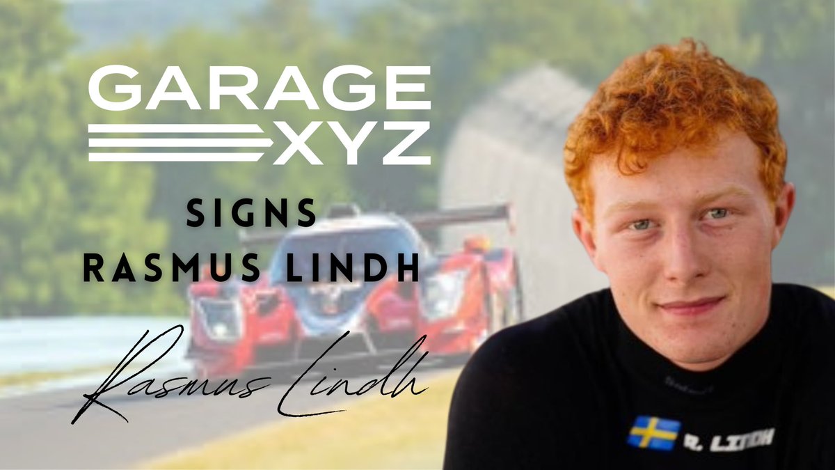 GarageXYZ's tweet photo. We’re excited to announce our signing of motorsport phenom @RasmusLindhRaci, the first driver in our Genesis Driver Program. Developed to provide a turn-key solution for talent-focused teams, the program will support Rasmus as he contends for the 2023 Indy Lights Championship 🏆 https://t.co/OSOc0KZstV