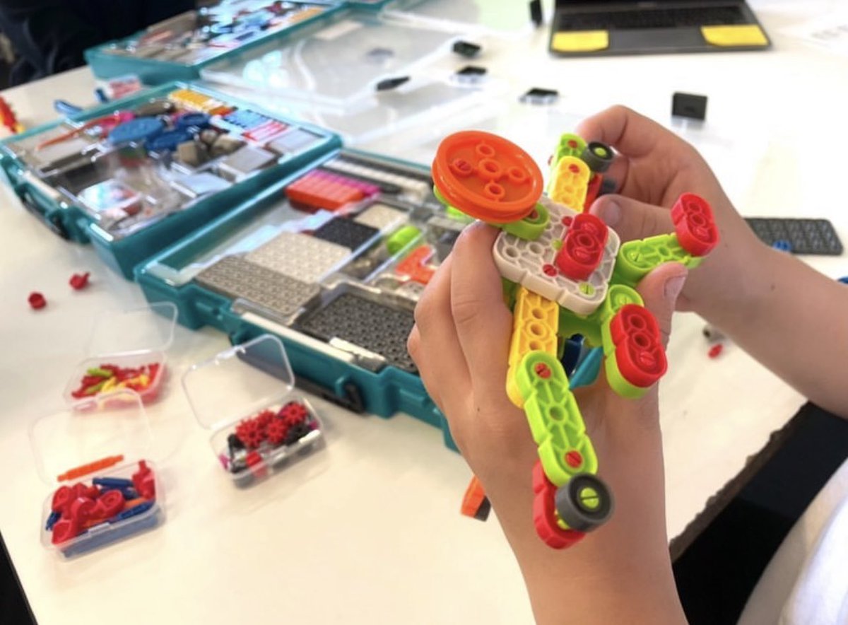 BowesSchool's tweet photo. Robotics club started today thanks to @cringetech . The children enjoyed working with vex go. https://t.co/mAqicMas9W