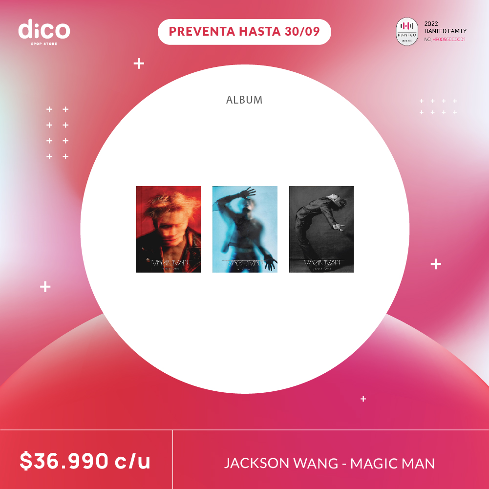 dico_store's tweet photo. Disponible en pre-venta lo nuevo de #JacksonWang - MAGIC MAN💙

¡Conoce los detalles en nuestra web!

Pídelo en: https://t.co/Pd7mQWxf39

#MAGICMAN #Kpop #tiendadekpop https://t.co/EDJ0of0EEG
