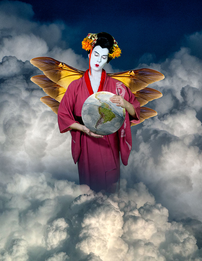 'Mother Nature' - I have put up this artwork in many places. Climate Change is a humanitarian issue, not a political one. Is it so difficult to understand that healing the planet also means saving ourselves?