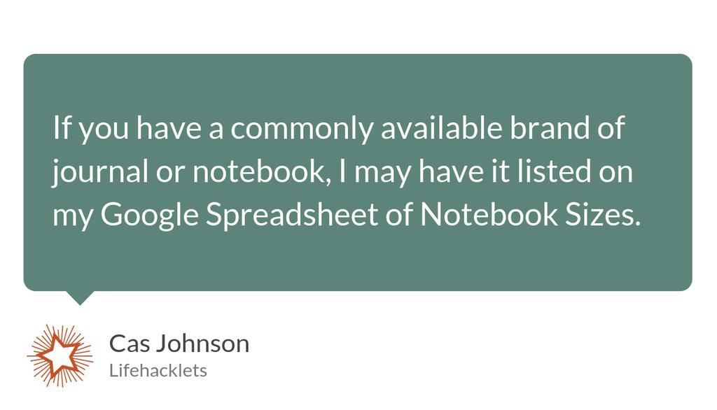lifehacklets's tweet image. Which notebooks or journals does The Grid Tool work with?

Read more 👉 lttr.ai/2jtN

#BulletJournalSupplies #BulletJournalNotebook #BulletJournalLayout #BulletJournalIdeas #BulletJournalers #BujoLovers #Lifehacklets #GridToolLife