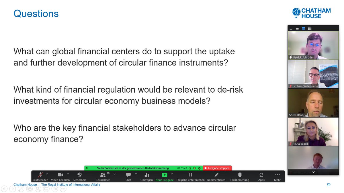 Sustainable Finance is an essential issue for all our members. 

So far, we have had a strong focus on climate and the transition towards net zero.

In this context, we ran a Roundtable on Financing Circular Economy.

In partnership with <a href="/RevolveCircular/">REVOLVE Circular</a>