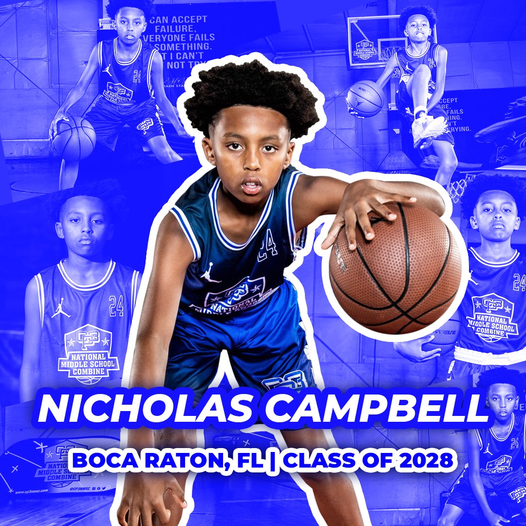 CP3 National Middle School Combine on Twitter "📝Player Breakdown📝