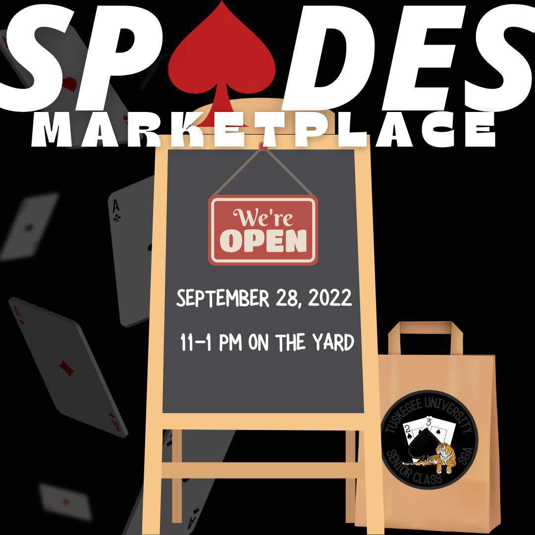 tu23sga's tweet photo. Are you ready to shop till you drop? The Senior Class SGA will be hosting a SPADES Marketplace ♠️ this Wednesday from 11-1! If you would like to be a vendor use the link to sign up ASAP! https://t.co/vpcUwzFES9 https://t.co/q31lreQO9d