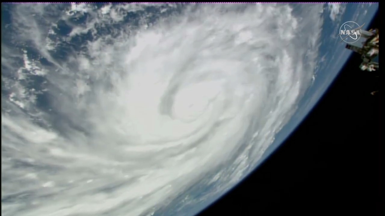 Hurricane Ian Viewed from the Space Station