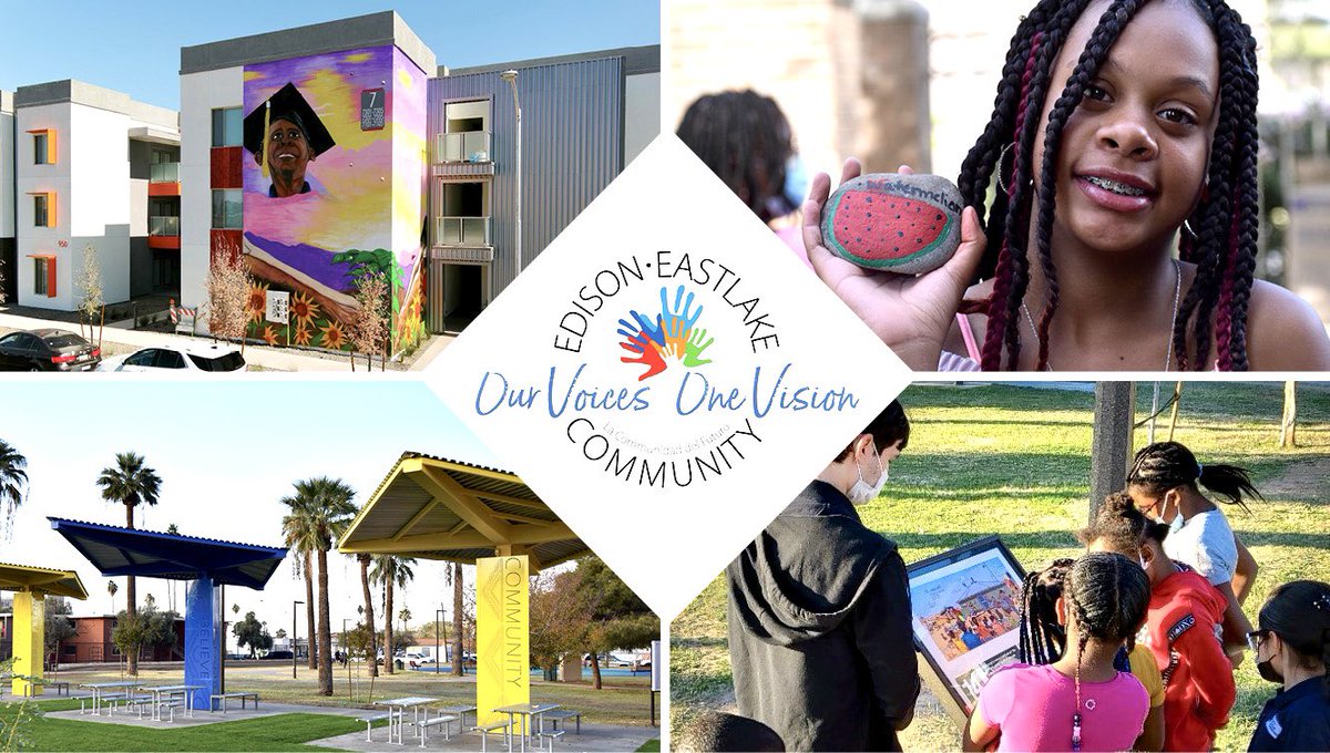 Art is an important component of the Edison-Eastlake community’s vision. #publicart #placemaking #phoenix #AffordableHousing