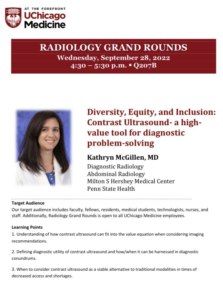 UChicago Radiology (@uchicagorads) on Twitter photo We’re so excited to have Dr. Kate McGillen <a href="/katelgam/">Kate McGillen, MD</a> from <a href="/PSUrad/">PSUrad</a> come speak to us about CEUS. Thank you for sponsoring this Grand Rounds @EMarshallCHI . And thank you <a href="/PSUrad/">PSUrad</a> and <a href="/NSarwaniMD/">Nabeel Sarwani, MD</a> ! We’re so excited to have Dr. Kate McGillen <a href="/katelgam/">Kate McGillen, MD</a> from <a href="/PSUrad/">PSUrad</a> come speak to us about CEUS. Thank you for sponsoring this Grand Rounds @EMarshallCHI . And thank you <a href="/PSUrad/">PSUrad</a> and <a href="/NSarwaniMD/">Nabeel Sarwani, MD</a> !