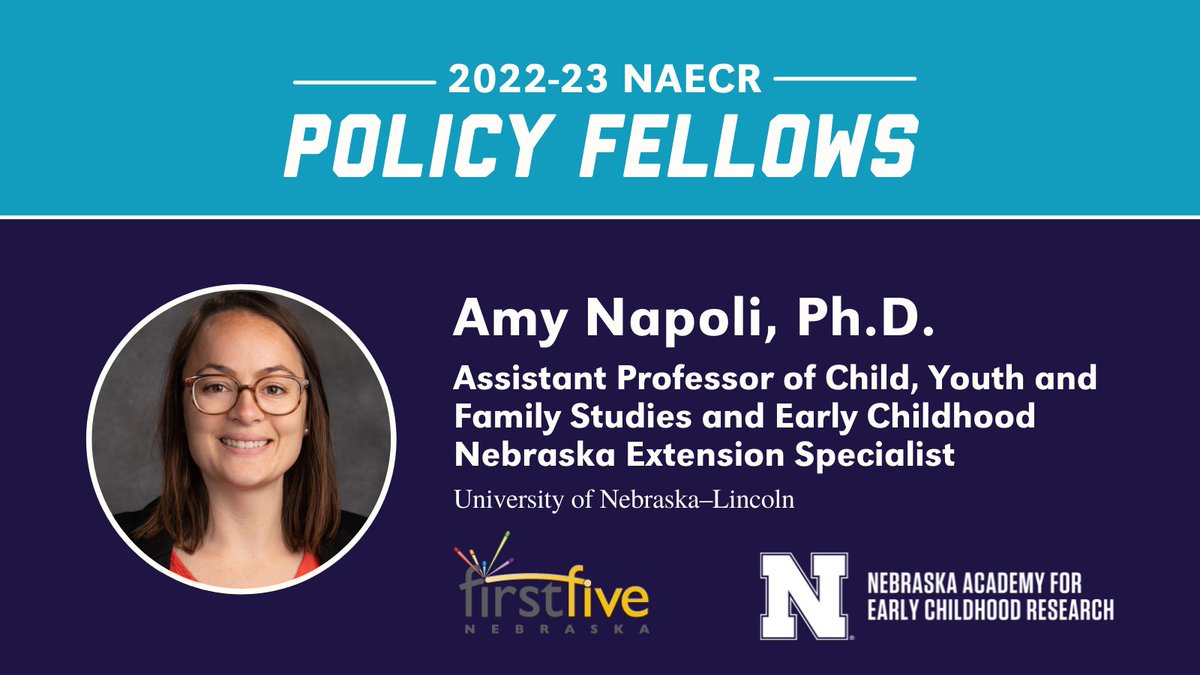 Nebraska CYFS (@unl_cyfs) on Twitter photo "I am looking forward to learning more about the research-policy connection and what researchers can do to help policymakers make research-informed decisions." —Amy Napoli, <a href="/UNL_CYAF/">UNL CYAF</a> <a href="/UNLExtension/">Nebraska Extension</a>
Read blog ›› go.unl.edu/hq5w <a href="/FirstFiveNebr/">First Five Nebraska</a> "I am looking forward to learning more about the research-policy connection and what researchers can do to help policymakers make research-informed decisions." —Amy Napoli, <a href="/UNL_CYAF/">UNL CYAF</a> <a href="/UNLExtension/">Nebraska Extension</a>
Read blog ›› go.unl.edu/hq5w <a href="/FirstFiveNebr/">First Five Nebraska</a>