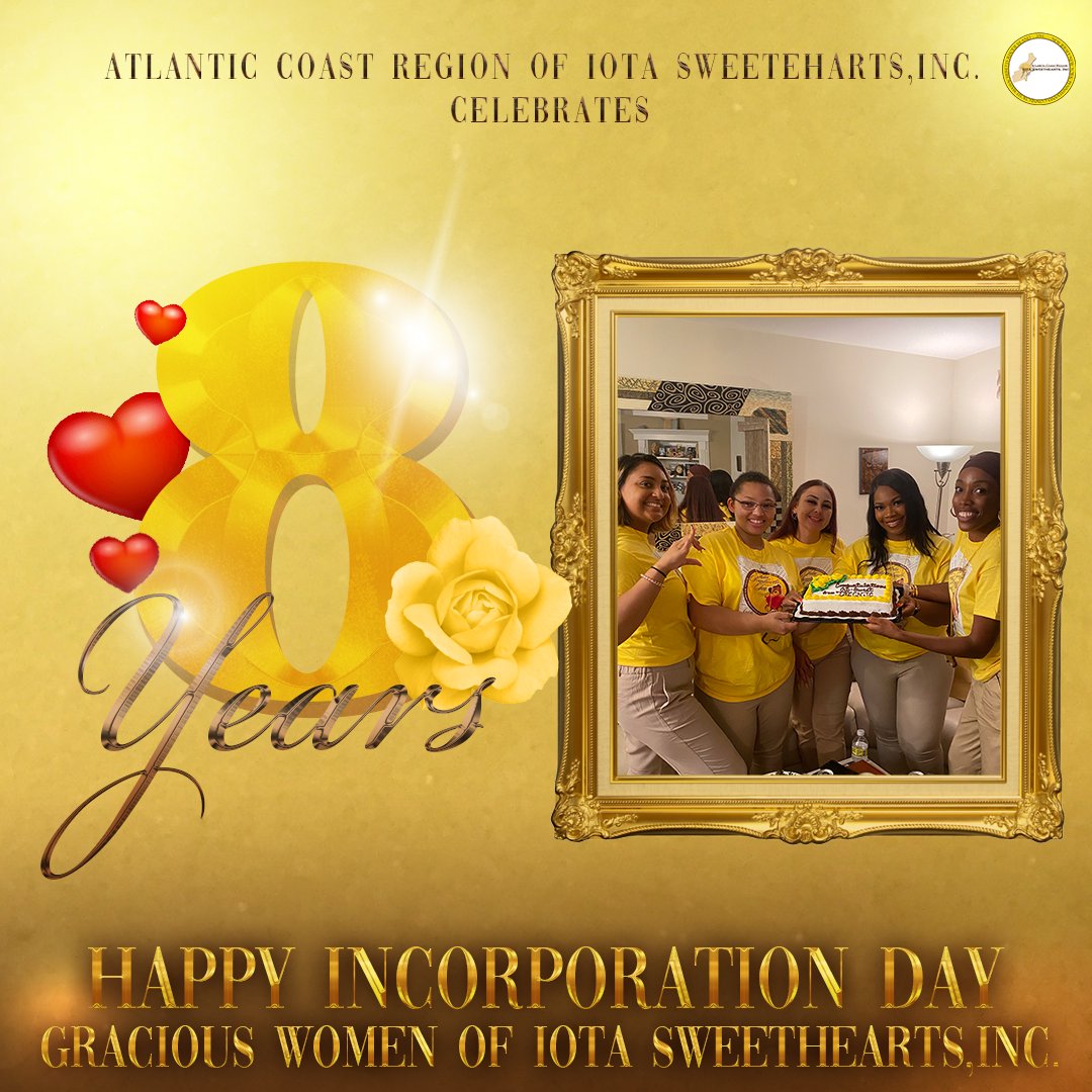 ISI_ACR's tweet photo. 8 Years of Service and Sisterhood!
"It Takes A Special Lady"
Ow-Sweet ๐๐ค๐งธโ
#ISI2014 #ACRHearts #ACRISI #IotaSweethearts #2014 #BrownandGold #BrownandGoldSisters #GraciousWomen #IncorporationDay #IotaSweetheartsInc #8thIncorporationDay https://t.co/5O3T64MD2H
