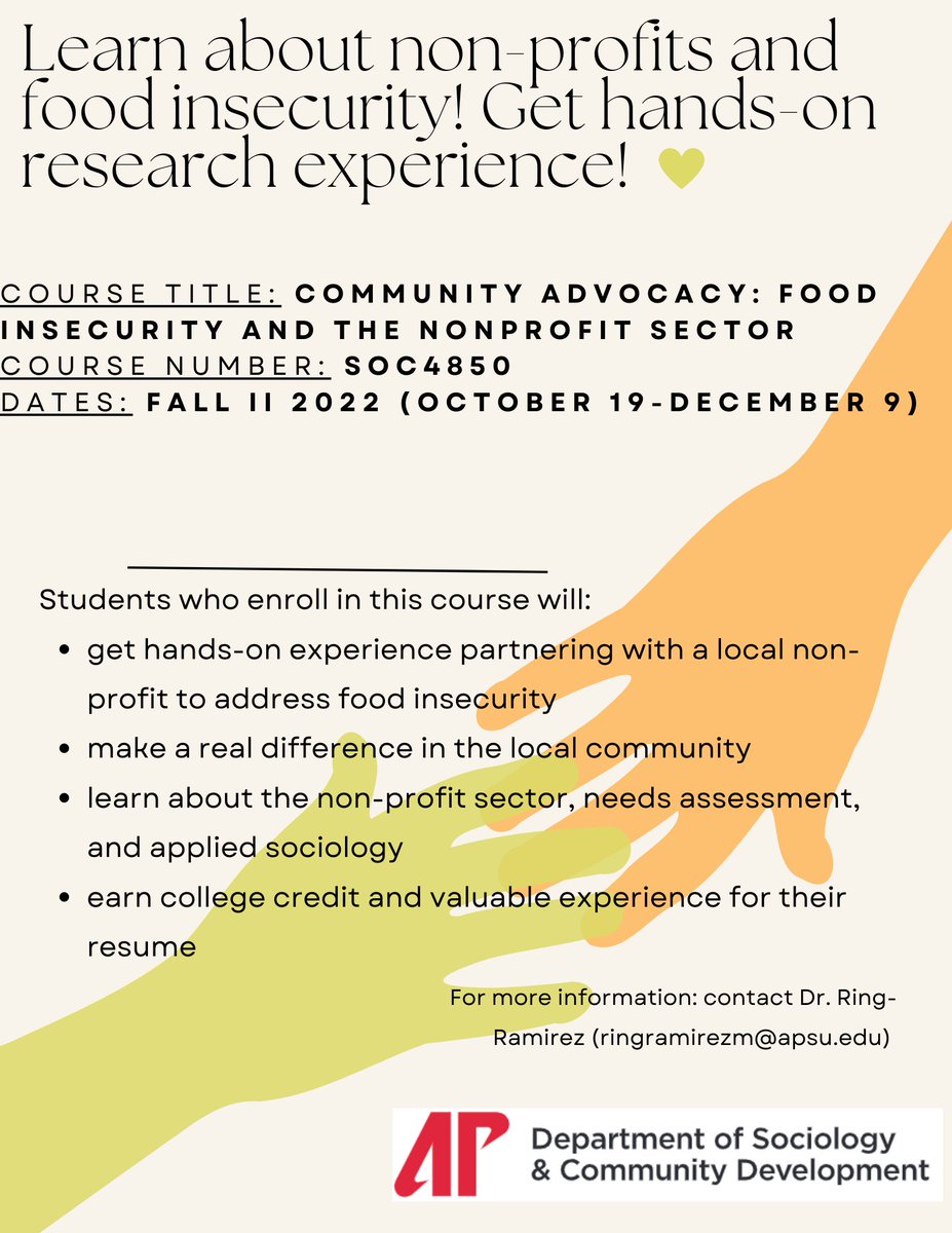 APSU Department of Sociology (@apsusociology) on Twitter photo 