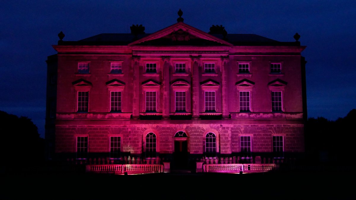 OrganDonationNI's tweet photo. We are delighted to once again have the support of @NationalTrustNI for The Big Light Up to mark #OrganDonationWeek 💗
We just love @GCausewayNT, @NTDownhill Mussenden Temple and @NTCastleWard looking awesome in pink to help raise awareness of the #GiftOfLife https://t.co/8Y1qMamKyy