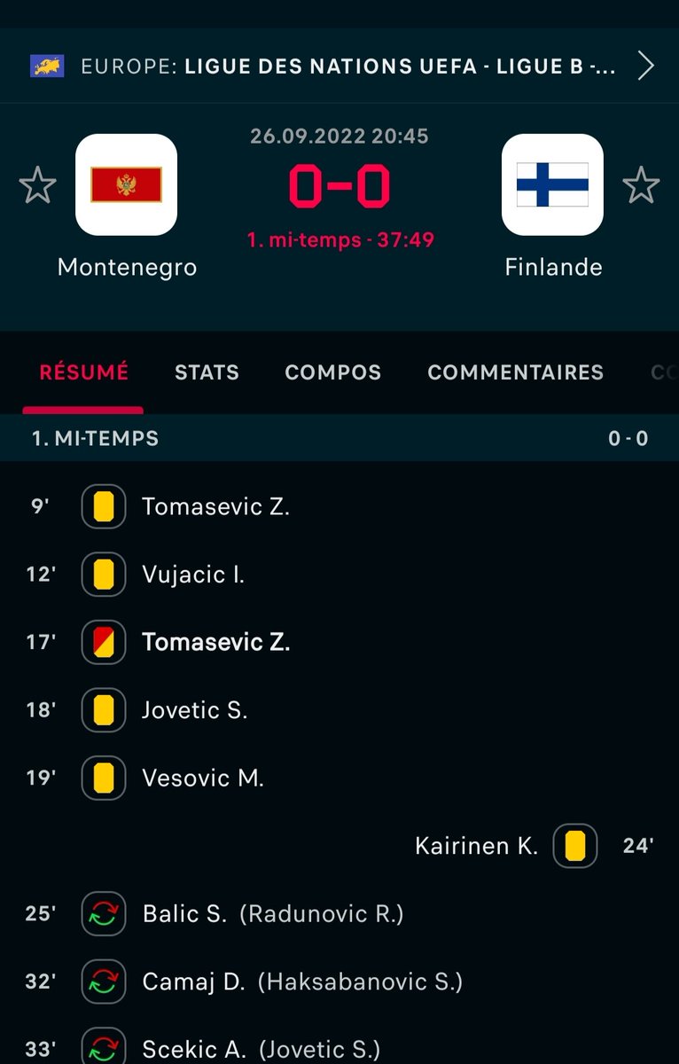 SorareWilly's tweet photo. Tiens tiens, de quelle nationalité est l'arbitre? 🤔🤦
#MONFIN https://t.co/rS8NK9ka5S