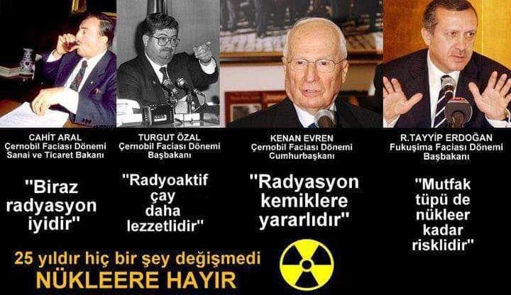 Hiçbir hükümet yaşamla kumar oynama hakkına sahip değildir!!!

#Nükleer Santral Cinayettir!!!