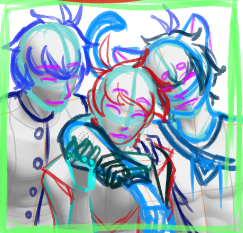 AceTooney's tweet photo. Been a bit slow with the art, so have a sketch of some bois!
#outcaste #webcomics #sketch #WIP https://t.co/q1ejcaS26O