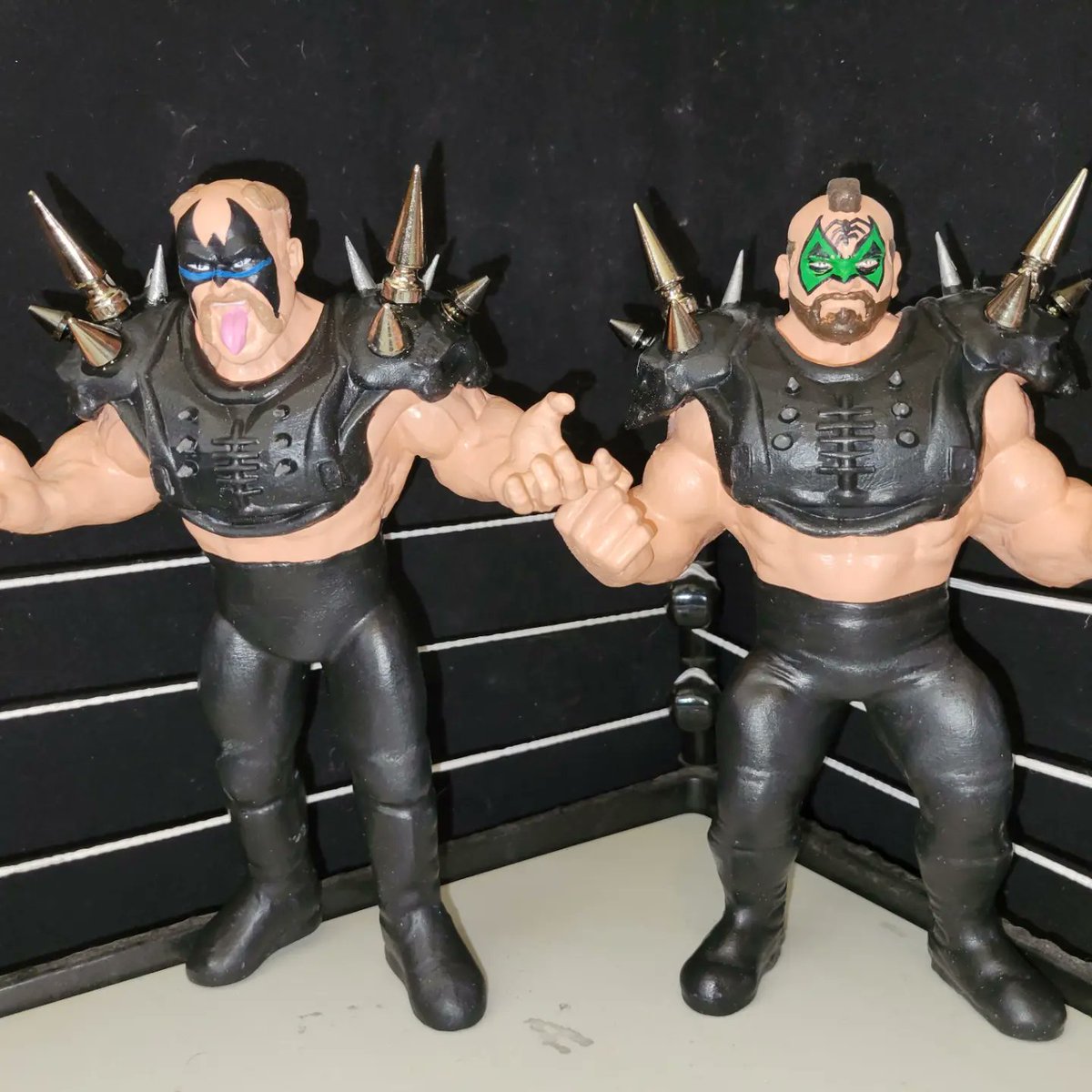 SiNNbODHi's tweet photo. NWA style Road Warriors (Hawk & Animal) custom #LJNs by yours truly! These & more will be featured at the CAC @CACReunion this week.
Heads by @gonzocustoms
Brought to you by @mcneileng
Printed on @anycubic3dprint https://t.co/kEDpA9r0cs