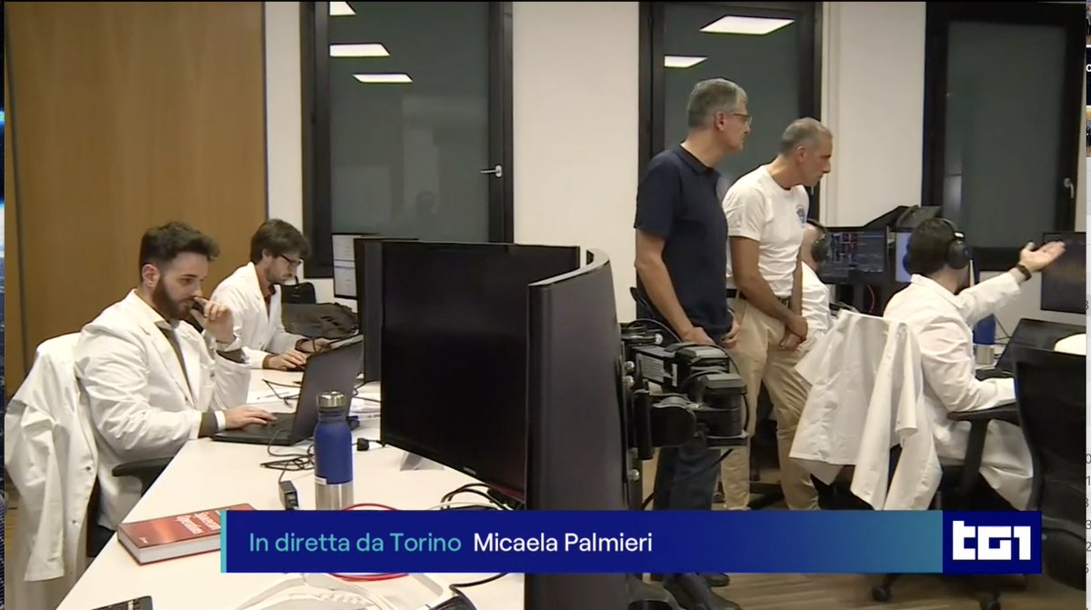 When you see former student of the #telecommunications courses of <a href="/PoliTOnews/">Politecnico di Torino</a>  on the national TV News, working in <a href="/ARGOTEC/">ARGOTEC</a> at the #LICIAcube mission that will record the impact of the #dartmission on an asteroid

#planetarydefense