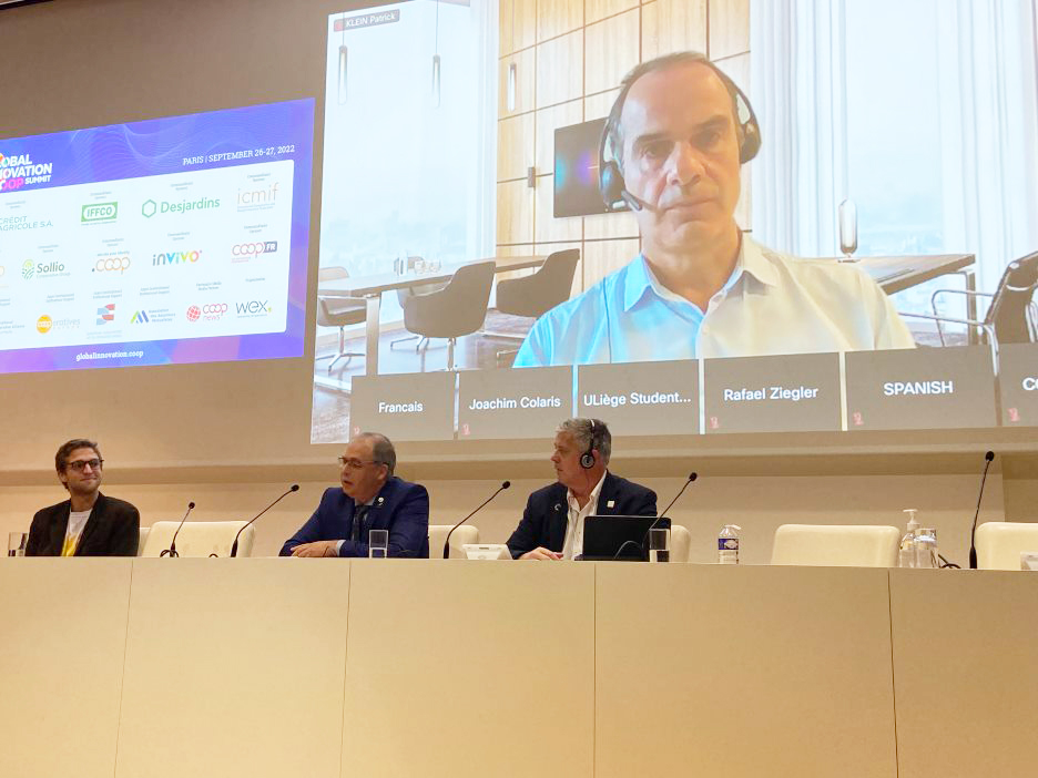 SollioCoop's tweet photo. C’est aujourd’hui et demain qu’a lieu à Paris le Global Innovation Coop Summit, un événement dédié aux leaders de coopératives. Notre président a participé à un panel et a témoigné du rôle des coopératives dans la lutte et l’adaptation aux changements climatiques. #GICS22💚🌍 https://t.co/Rb6kwWrvlj