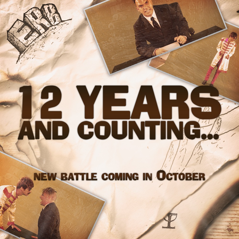 ERB turned 12 today :) Thank you for being here. You've not got long to wait for a new battle. One month!