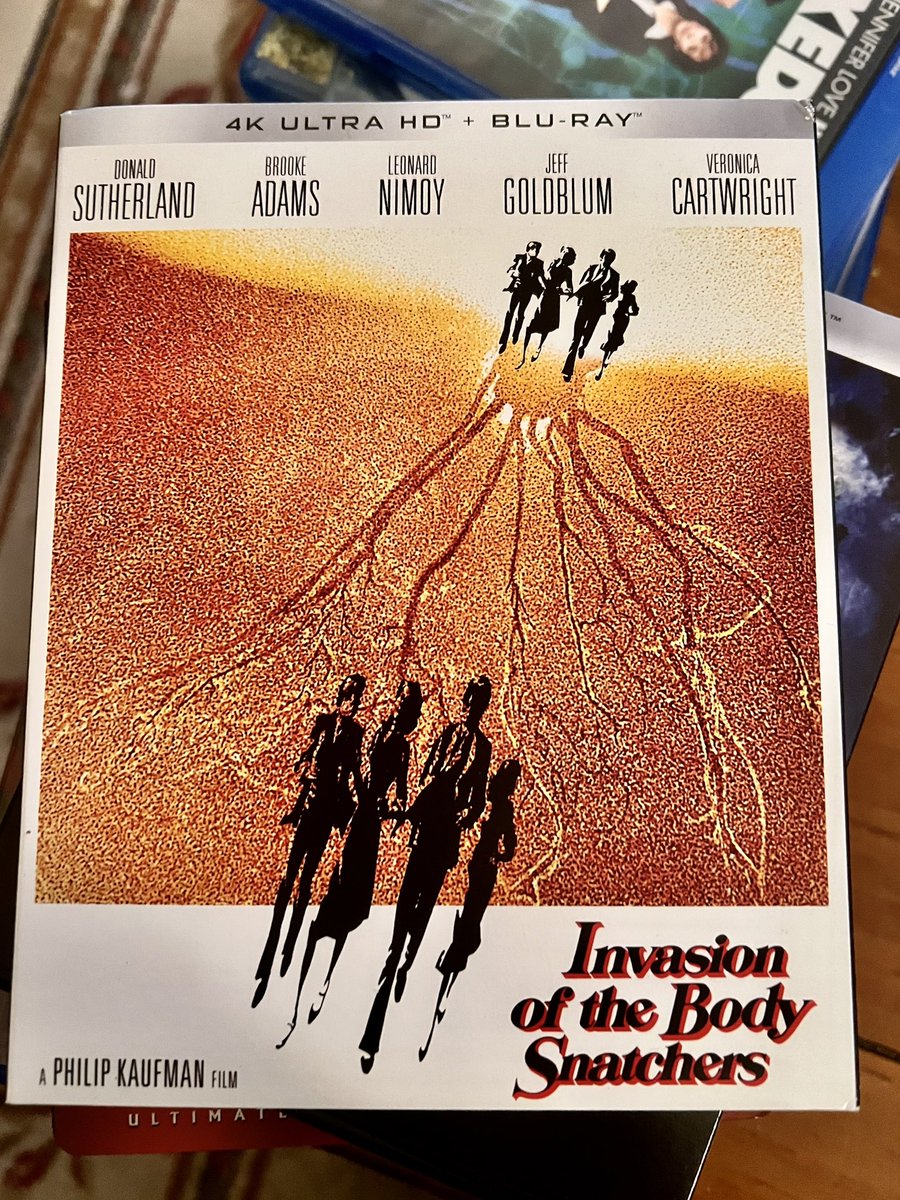 a_jmangano's tweet photo. Watched this classic tonight: Invasion Of The Body Snatchers (1978) @KinoLorber #physicalmedia #physicalmediaforever #streamingsucks #4KUHDBluRay #DiscOrNothing https://t.co/WnWGK8oTX5