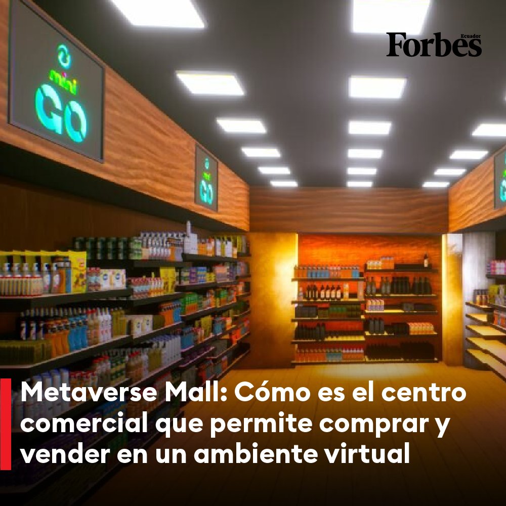 forbesecuador's tweet photo. ¿Te imaginas trasladar tu negocio al mundo del #Metaverso? A través de #MetaverseMall ya es una realidad.
¿Cómo funciona? Conócelo en: https://t.co/IBUI6v8svC https://t.co/xSWSNP0iSZ