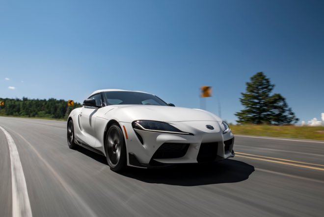 ADNautomotriz's tweet photo. #ADNlanzamientos para entusiastas, llega a México, una edición limitada de 12 unidades del #GR #SupraMT #SpecialEdition 2023, con el pasional V6 3.0L TwinTurbo 382HP 369Lb/Ft, acoplado a una hermosa transmisión manual de 6 cambios, tracción trasera 😏🔥 

$1,407,900 MXN https://t.co/nRqIUvJoph