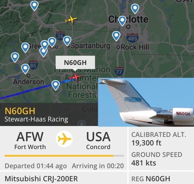 CelebJetTracker tweet picture