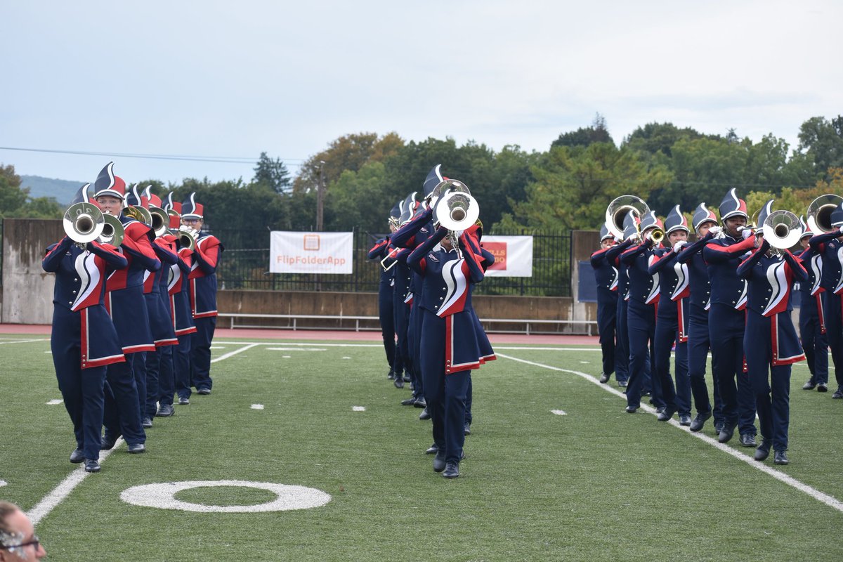 The SUMB had an amazing weekend as we cheered on our football team at Bloomsburg, performed for the bands at Quakertown High School for their exhibition, and had their big show at the Intercollegiate Marching Band Festival in Allentown.