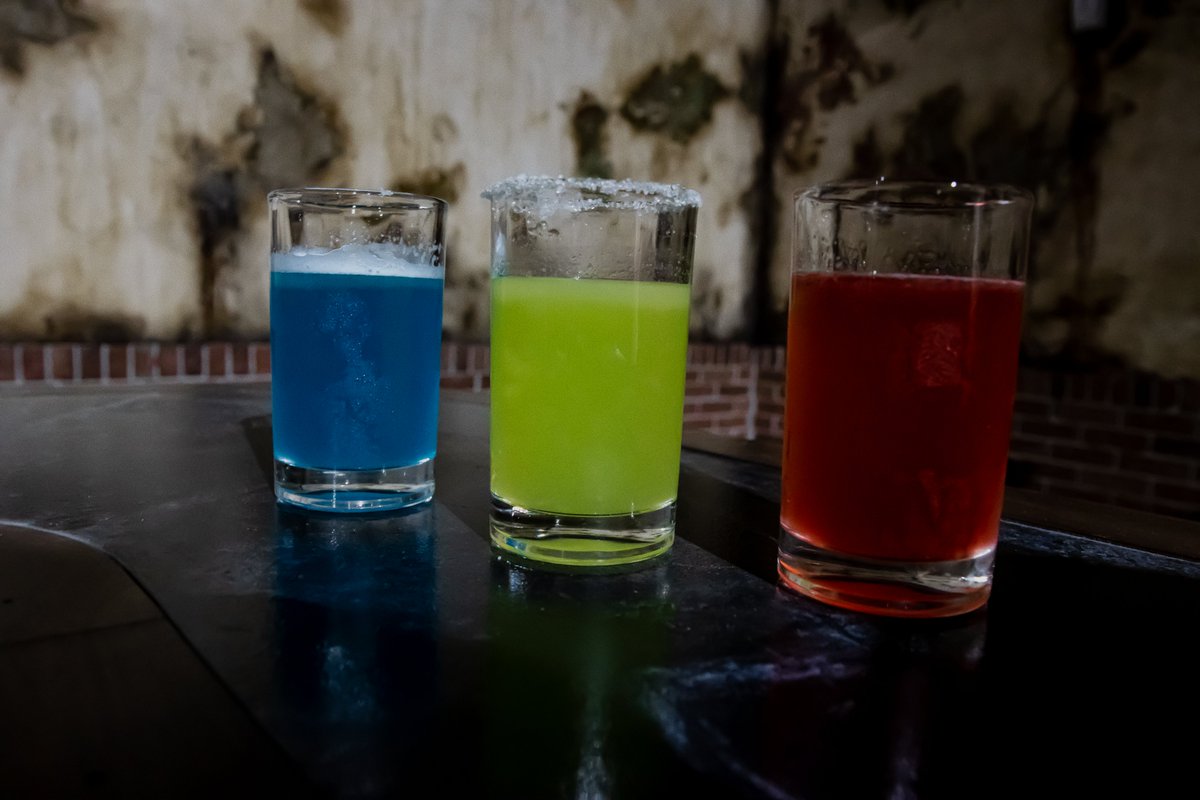 visitdetroit's tweet photo. The only way to access the secret spooky bars at metro Detroit's @HushHaunt is by interacting with the monsters and characters. 🍸👻 Visit and learn more: https://t.co/x4HKxNl4J5 https://t.co/ZaBsKucuch
