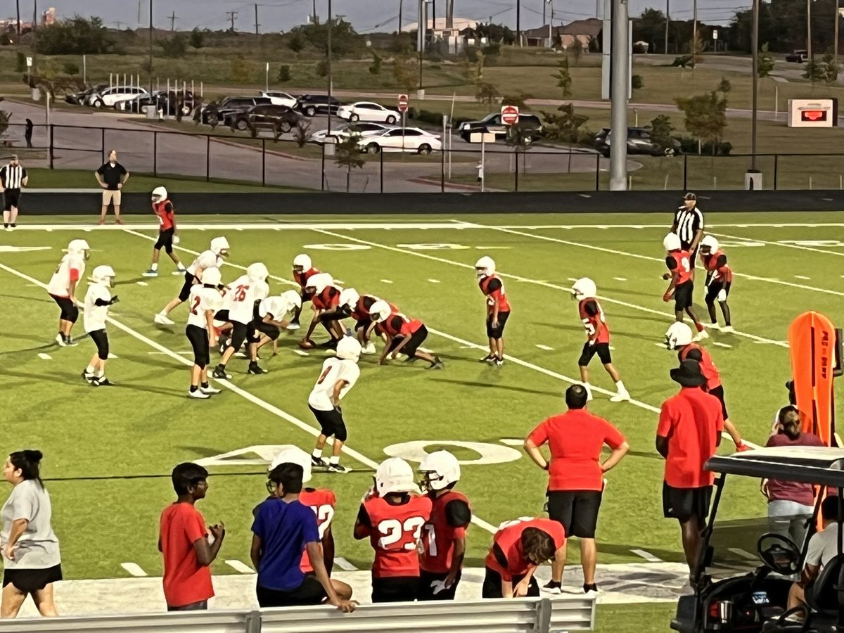 It's a beautiful night for Wrangler football! Our boys play with so much ❤️❤️ #westfam