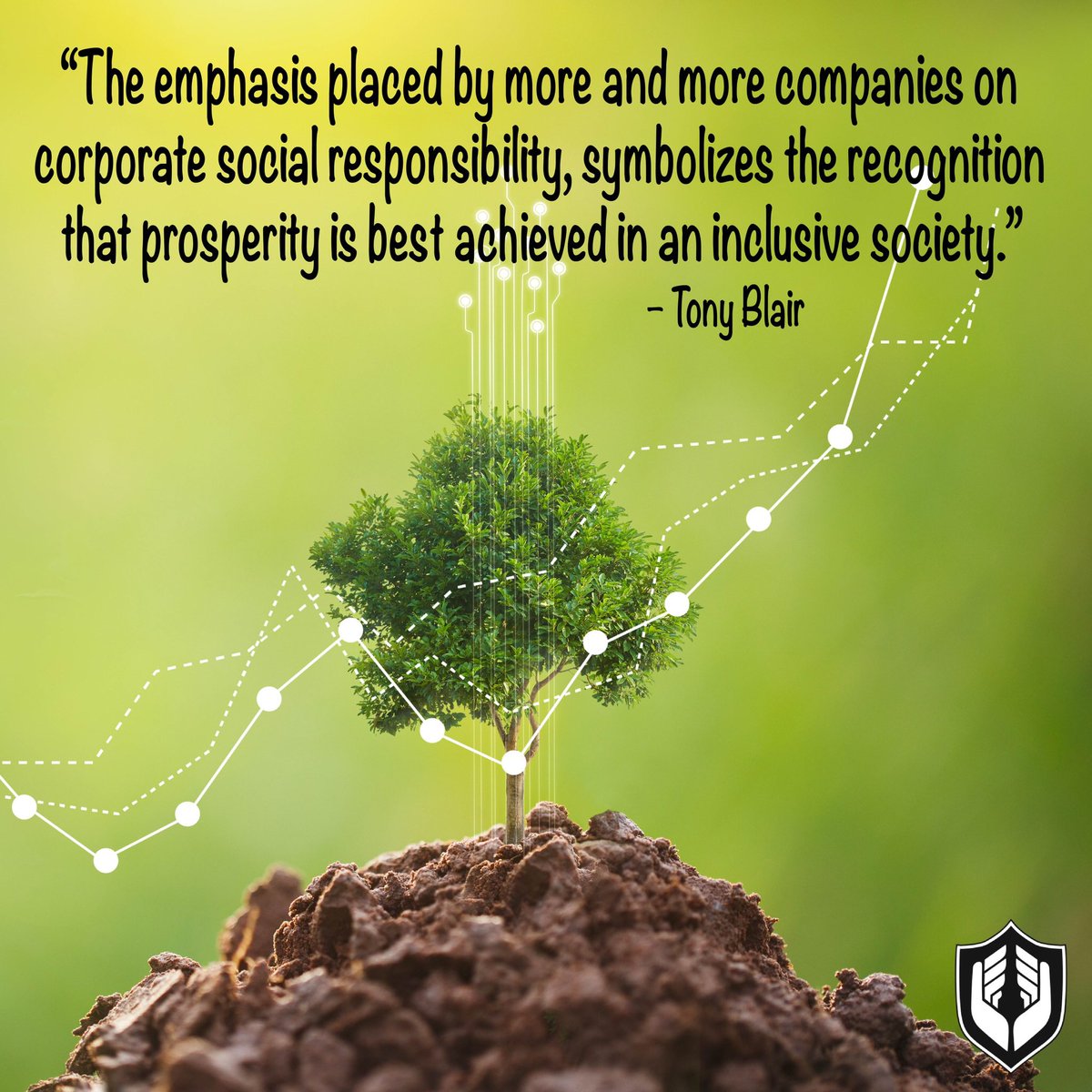 EthicalLegacies's tweet photo. "The emphasis placed by more and more companies on corporate social responsibility, symbolizes the recognition that prosperity is best achieved in an inclusive society." -Tony Blair  #OfferTrust #QuoteOfTheDay #Quote #Trust #CSR #CorporateSocialResponsibility #TonyBlair https://t.co/15ELw5uKMg
