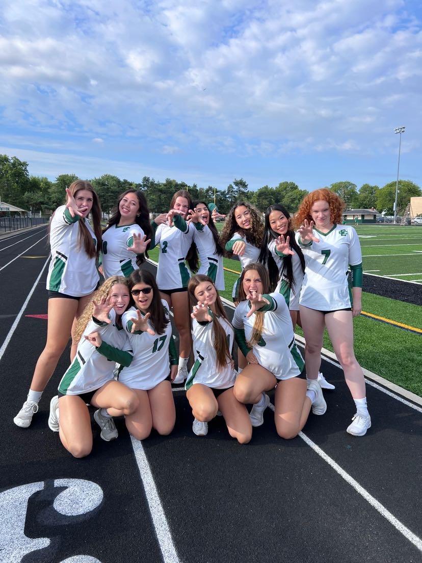 EC_Volleyball's tweet photo. You wish you were a Panther... Varsity does it in 3 sets over Trinty.  A clean sweep 🧹for all levels.  
Lady Panthers take on Fairview tomorrow.  The home matches begin at 4:30, 5:30 and 6:30. https://t.co/JQO00WKiAH