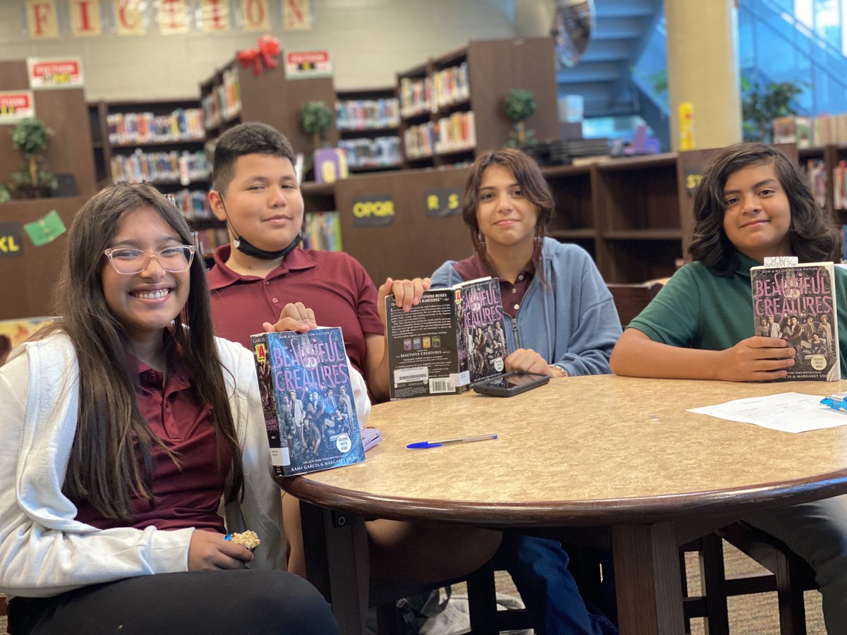 WISDCentralLib's tweet photo. Book club today!  We read, we discuss, we snack and we laugh! https://t.co/6aMZiyBKPV