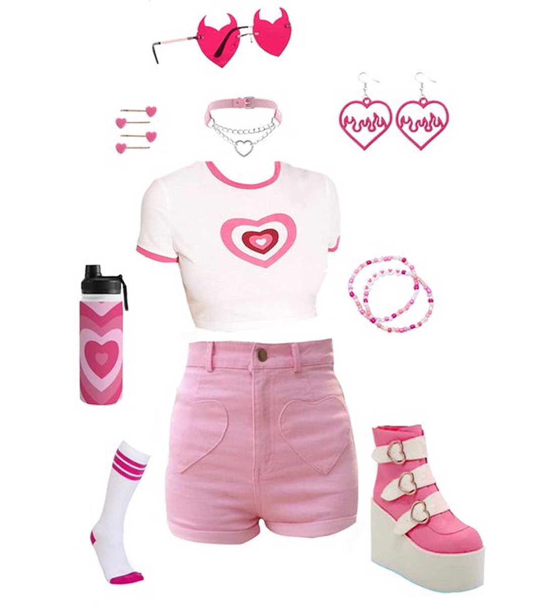 beamymimi's tweet photo. This really cute outfit was floating around here and just had to draw it 😭💖 https://t.co/hJzQci6cPx