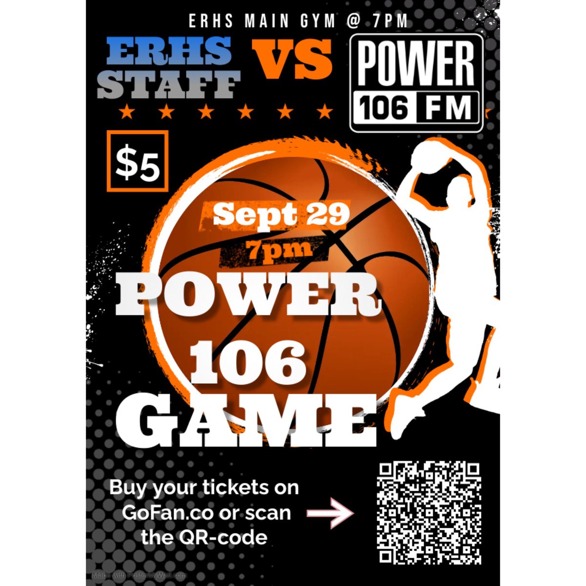 Click the link to buy your $5 ticket on gofan. Tickets will increase to $10 on Wednesday. <a href="/MSanchez_Math/">Mr. Sanchez</a> <a href="/ERHS_Athletics_/">El Rancho High School Athletics</a> <a href="/ElRanchoHS/">El Rancho HS</a> gofan.co/app/events/689…