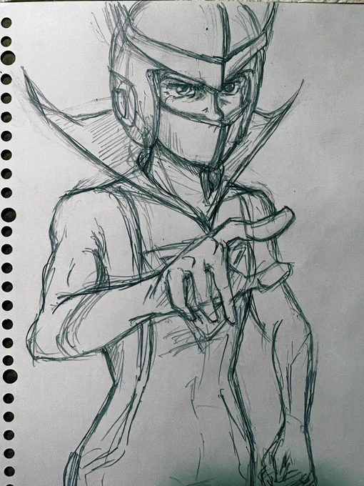 必死にキャシャーン描いてるけどなんか違う……の巻
😅💦
誰か描いてー
#キャシャーン 