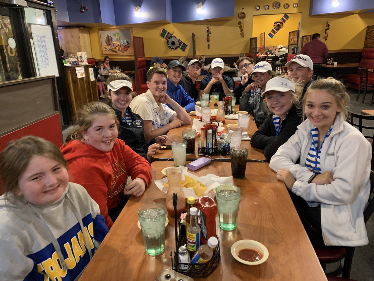 MFHSgolf's tweet photo. Boys and Girls teams are celebrating going 4-0 tonight vs Clinton and St. Teresa at Senior night.  @reedyb_wl @MFHSAthletics https://t.co/ziEFz04ljE