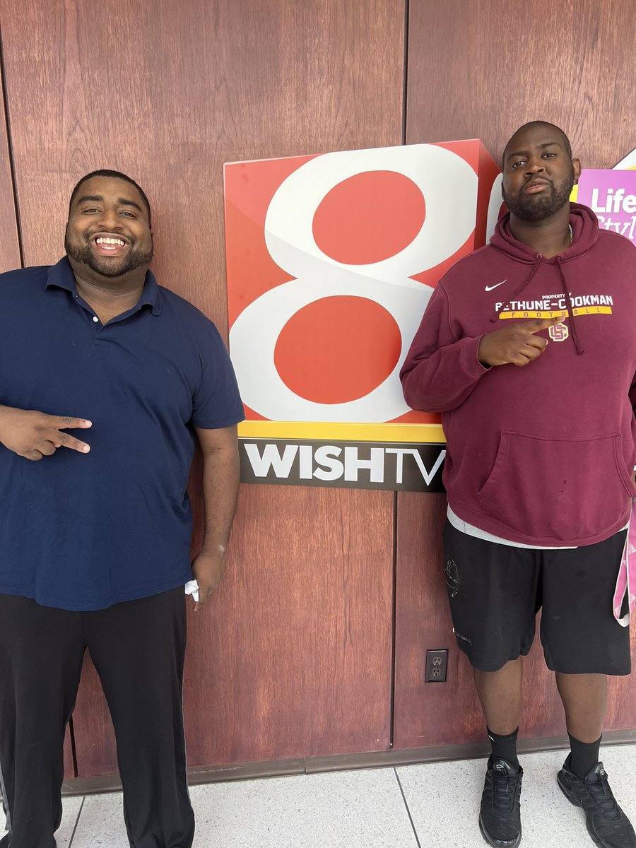 TevinStuddard's tweet photo. Day 1 of Filming #IndianaToHBCU documentary

Not only did he beat cancer but former Warren Central Warrior became 2 Time All MEAC at Bethune Cookman

Dwayne Brown Jr also played in 35th circle city classic in 2018

Looking to highlight all HBCU students, grads with Indiana ties https://t.co/Prr5FDvbcm