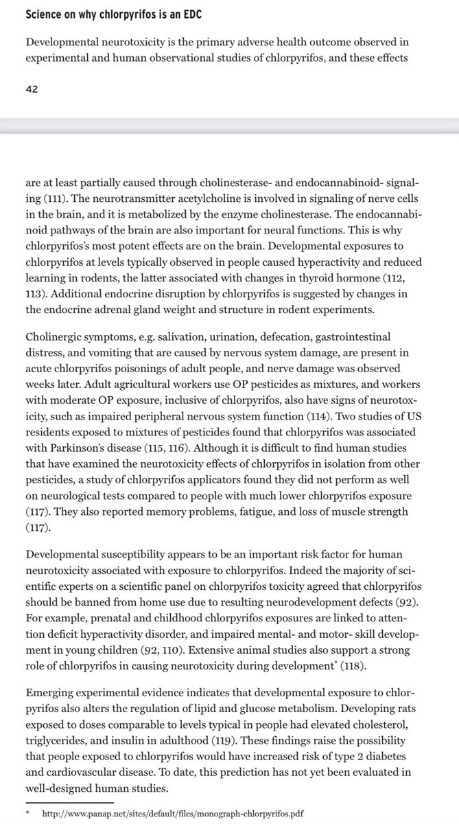 ToxicsFree's tweet photo. Global Ban on the Brain Damaging
Pesticide chlorpyrifos?
This week #POPRC18 will consider the draft risk profile on #chlorpyrifos
A toxic pesticide that can damage the developing brains of children
IPEN Views https://t.co/z1XNtRN6w0
Chlorpyrifos is an EDC
https://t.co/SVh9Bx9zDh https://t.co/4VwV4lLYH2