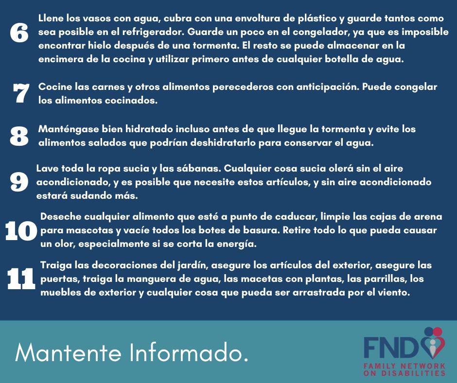 FND_USA's tweet photo. Encuentre nuestra guía de preparación para desastres para la temporada de huracanes para personas con discapacidades aquí: https://t.co/P90HrJznfW. Obtenga información sobre refugios preparados para discapacitados aquí: https://t.co/olFzeQctLm. #HuracanIan https://t.co/NJnhgb8iOt