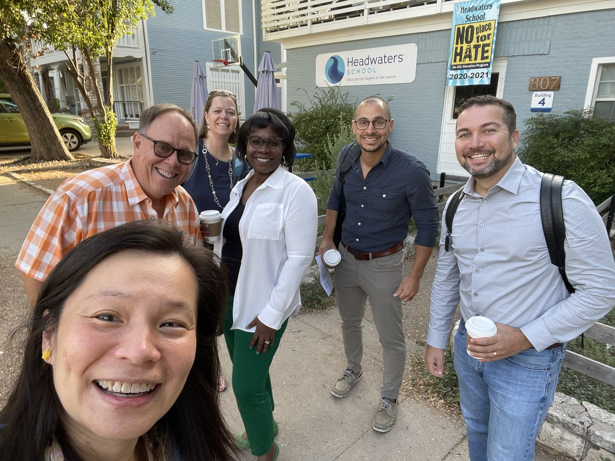 LeadforEquity's tweet photo. CLEE is in Austin, TX leading the entire Headwaters School staff in Foundations of Facilitative Leadership https://t.co/CmYboBPGy3